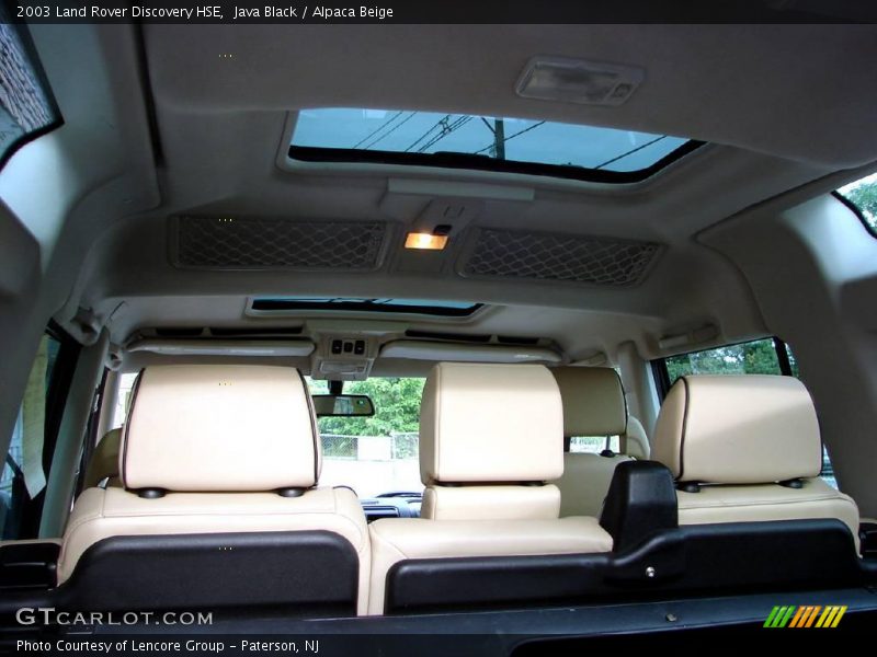 Java Black / Alpaca Beige 2003 Land Rover Discovery HSE