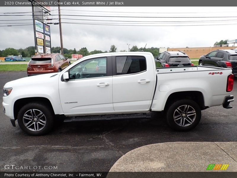 Summit White / Jet Black 2020 Chevrolet Colorado LT Crew Cab 4x4