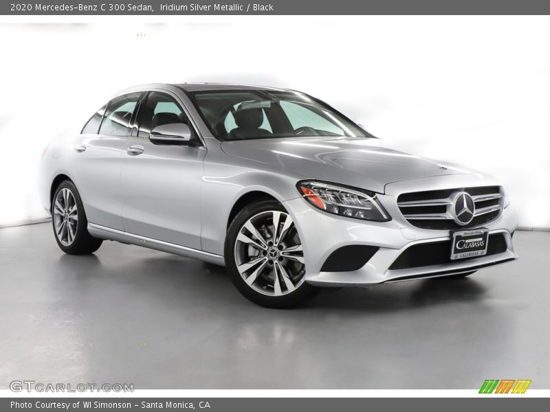 Iridium Silver Metallic / Black 2020 Mercedes-Benz C 300 Sedan