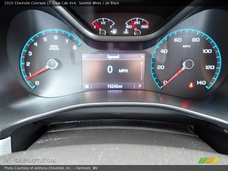 Summit White / Jet Black 2020 Chevrolet Colorado LT Crew Cab 4x4