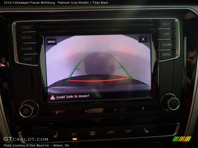 Platinum Gray Metallic / Titan Black 2019 Volkswagen Passat Wolfsburg