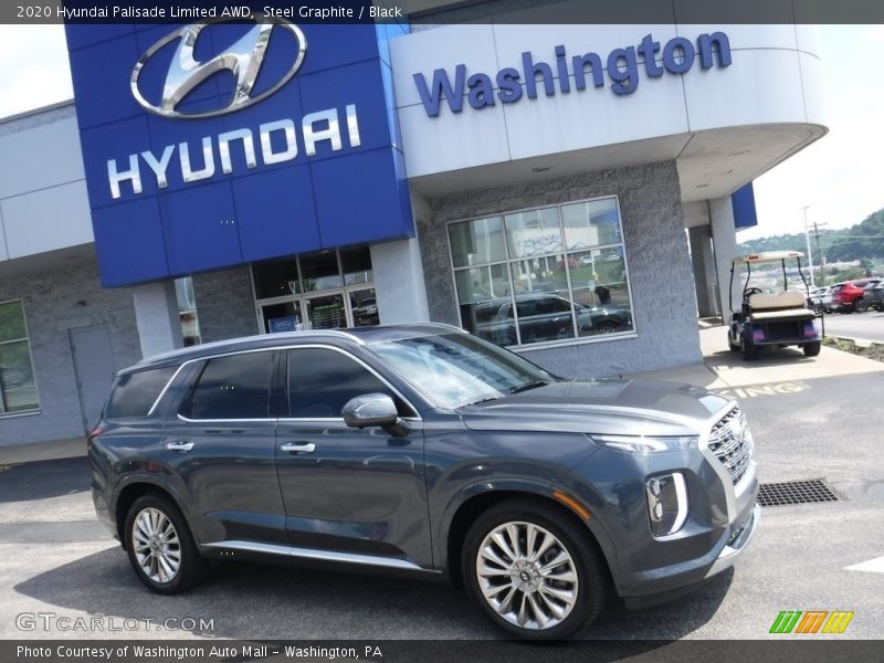 Steel Graphite / Black 2020 Hyundai Palisade Limited AWD
