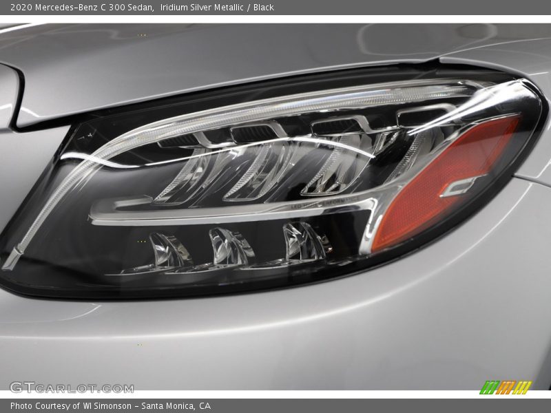 Iridium Silver Metallic / Black 2020 Mercedes-Benz C 300 Sedan