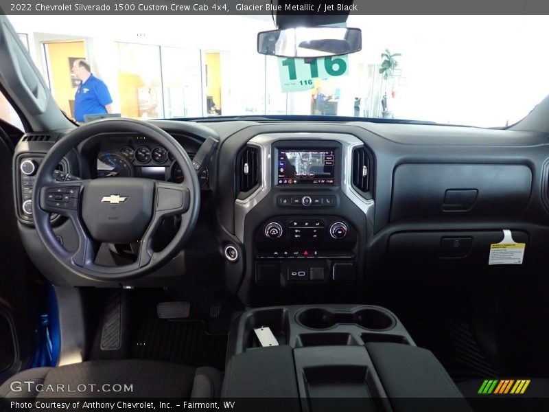 Dashboard of 2022 Silverado 1500 Custom Crew Cab 4x4