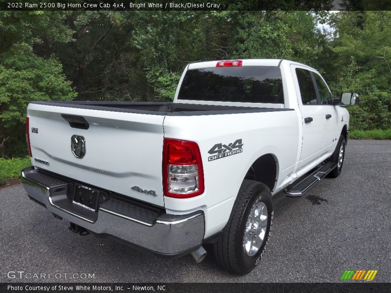 Bright White / Black/Diesel Gray 2022 Ram 2500 Big Horn Crew Cab 4x4