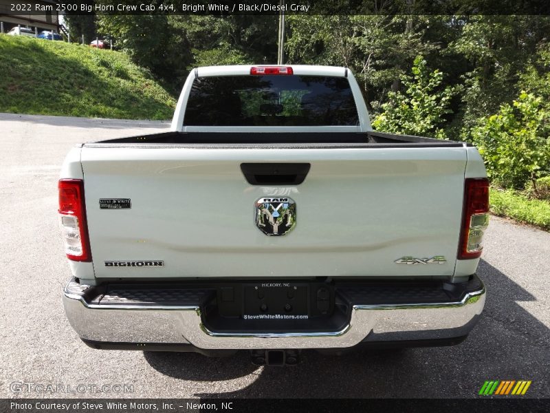 Bright White / Black/Diesel Gray 2022 Ram 2500 Big Horn Crew Cab 4x4