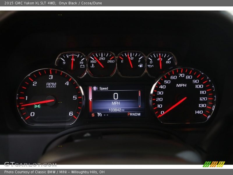 Onyx Black / Cocoa/Dune 2015 GMC Yukon XL SLT 4WD