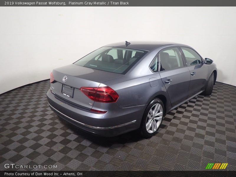 Platinum Gray Metallic / Titan Black 2019 Volkswagen Passat Wolfsburg