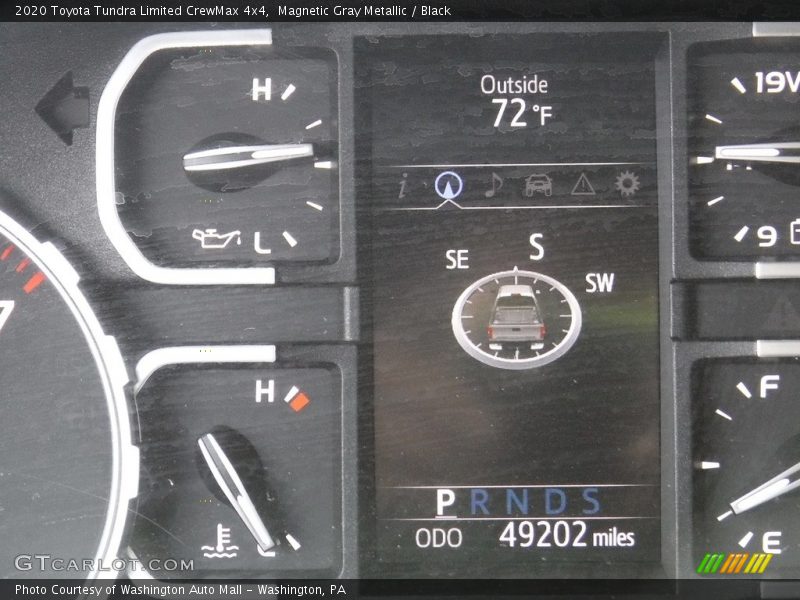 Magnetic Gray Metallic / Black 2020 Toyota Tundra Limited CrewMax 4x4