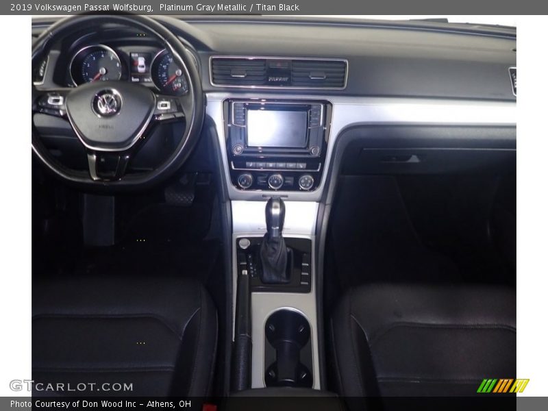 Platinum Gray Metallic / Titan Black 2019 Volkswagen Passat Wolfsburg