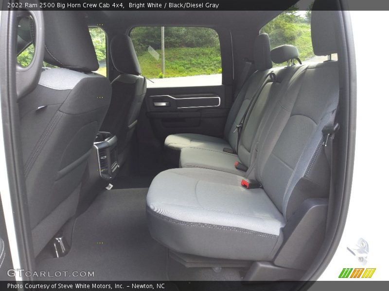 Bright White / Black/Diesel Gray 2022 Ram 2500 Big Horn Crew Cab 4x4