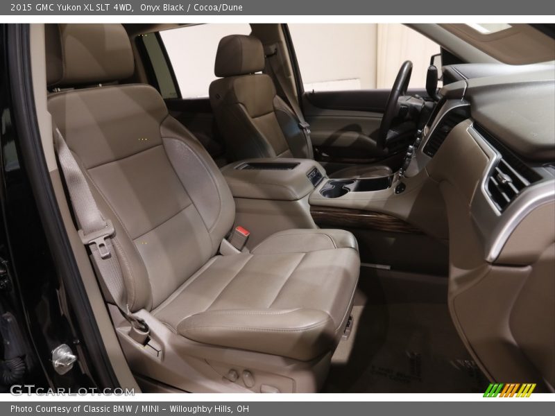 Onyx Black / Cocoa/Dune 2015 GMC Yukon XL SLT 4WD