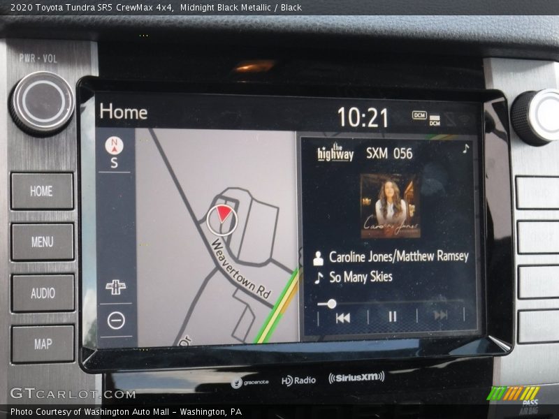 Midnight Black Metallic / Black 2020 Toyota Tundra SR5 CrewMax 4x4
