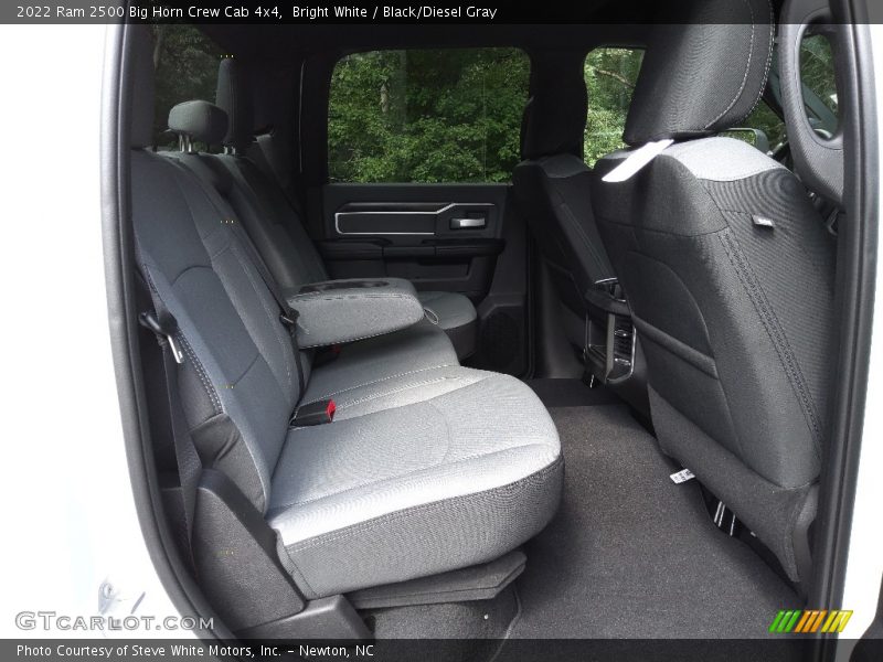 Bright White / Black/Diesel Gray 2022 Ram 2500 Big Horn Crew Cab 4x4