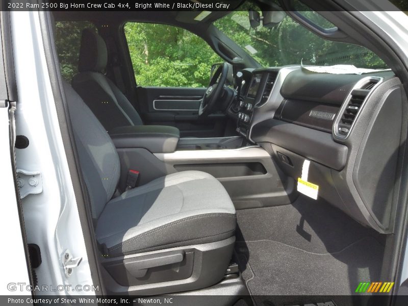 Bright White / Black/Diesel Gray 2022 Ram 2500 Big Horn Crew Cab 4x4