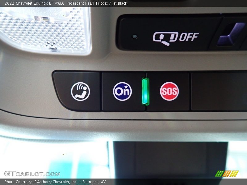 Iridescent Pearl Tricoat / Jet Black 2022 Chevrolet Equinox LT AWD