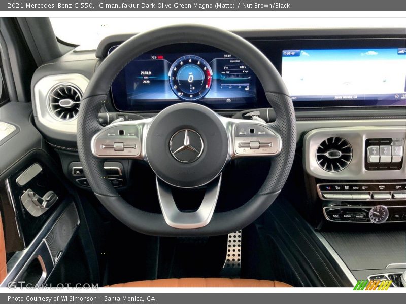  2021 G 550 Steering Wheel