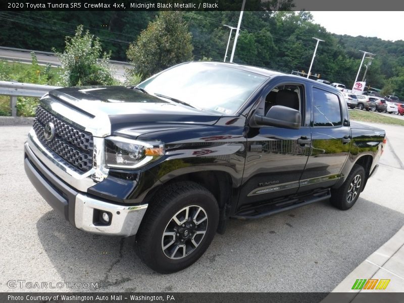 Midnight Black Metallic / Black 2020 Toyota Tundra SR5 CrewMax 4x4