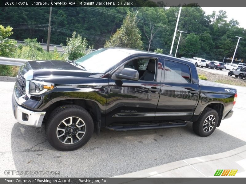 Midnight Black Metallic / Black 2020 Toyota Tundra SR5 CrewMax 4x4