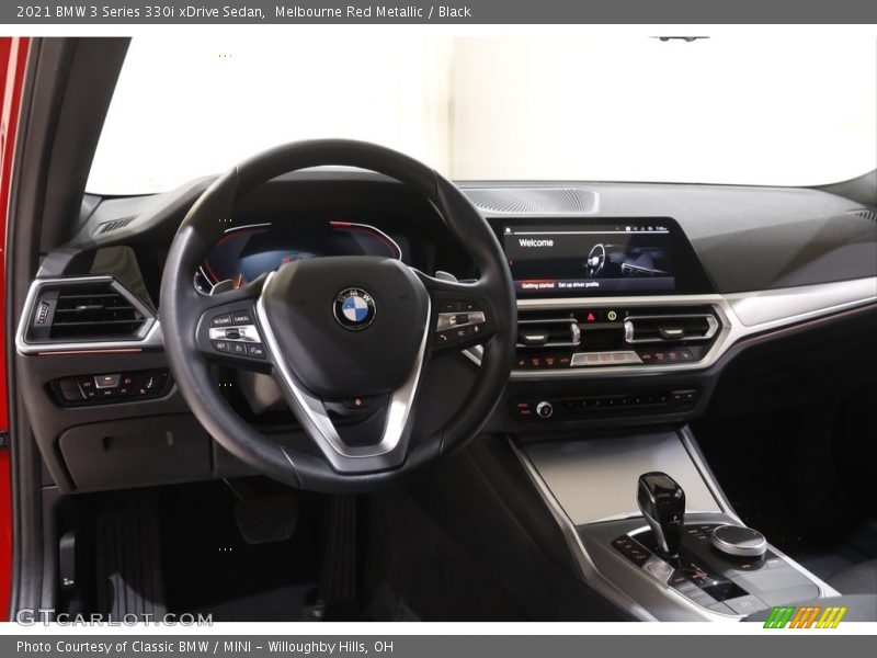 Dashboard of 2021 3 Series 330i xDrive Sedan