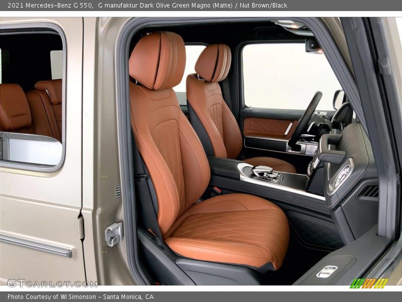  2021 G 550 Nut Brown/Black Interior