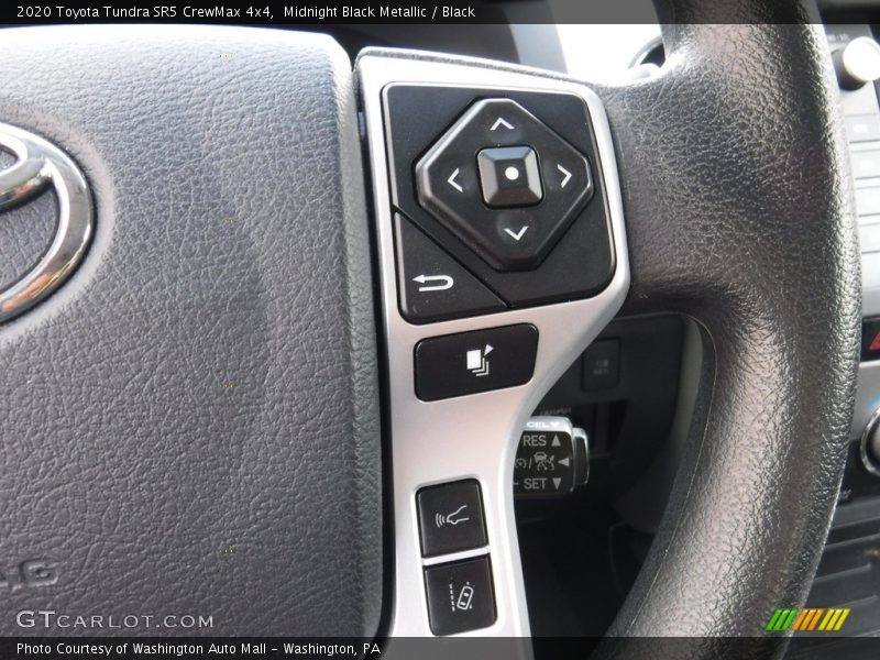 Midnight Black Metallic / Black 2020 Toyota Tundra SR5 CrewMax 4x4
