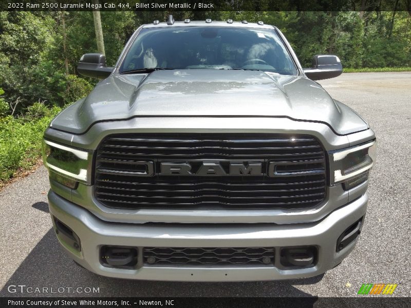 Billet Silver Metallic / Black 2022 Ram 2500 Laramie Mega Cab 4x4