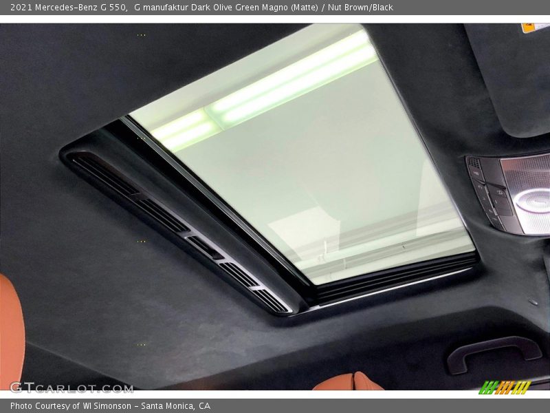 Sunroof of 2021 G 550