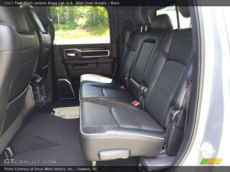 Rear Seat of 2022 2500 Laramie Mega Cab 4x4