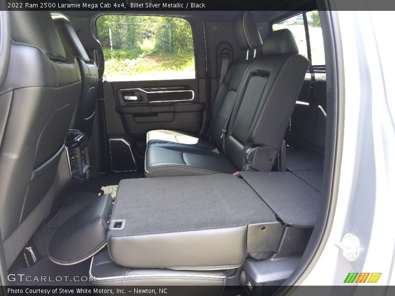 Rear Seat of 2022 2500 Laramie Mega Cab 4x4