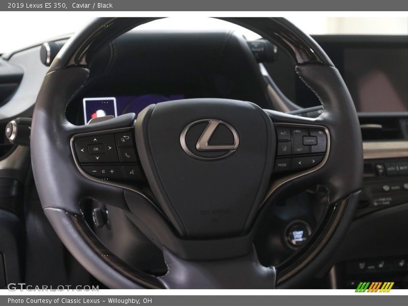 Caviar / Black 2019 Lexus ES 350