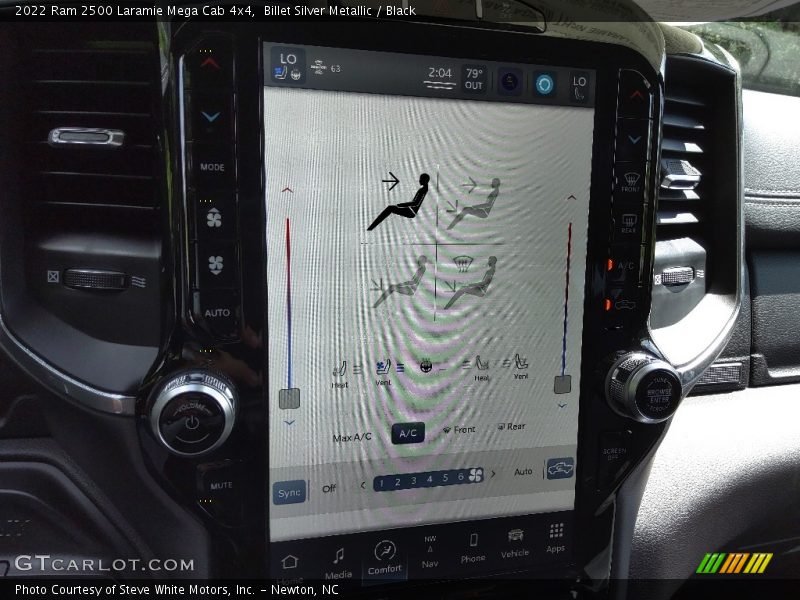 Billet Silver Metallic / Black 2022 Ram 2500 Laramie Mega Cab 4x4