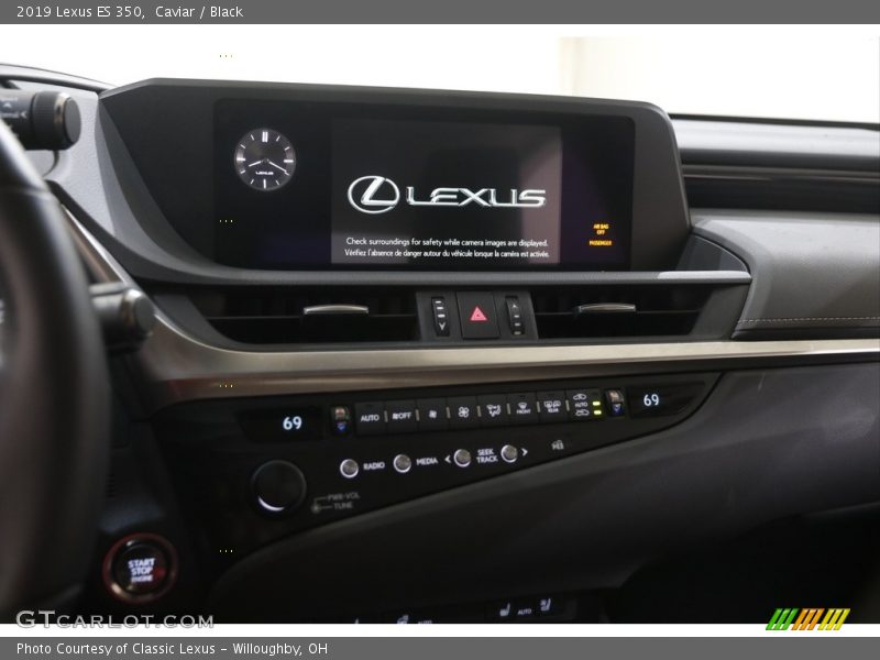 Caviar / Black 2019 Lexus ES 350