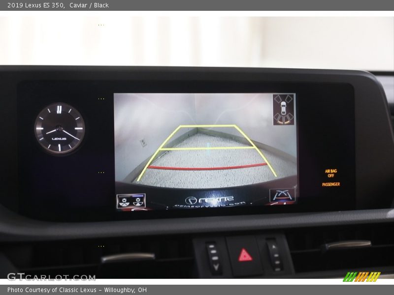 Caviar / Black 2019 Lexus ES 350