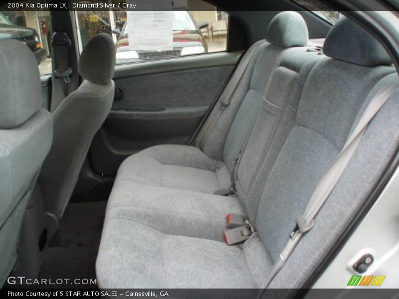 Diamond Silver / Gray 2004 Kia Optima LX