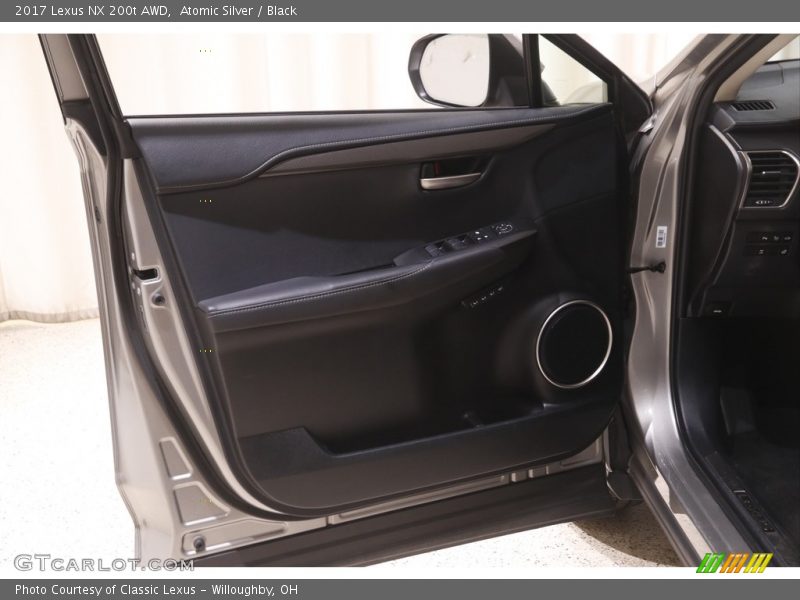 Atomic Silver / Black 2017 Lexus NX 200t AWD
