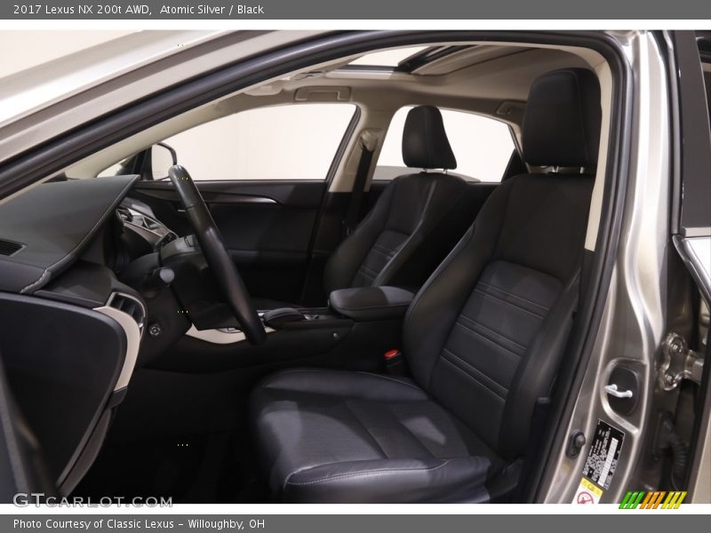 Atomic Silver / Black 2017 Lexus NX 200t AWD