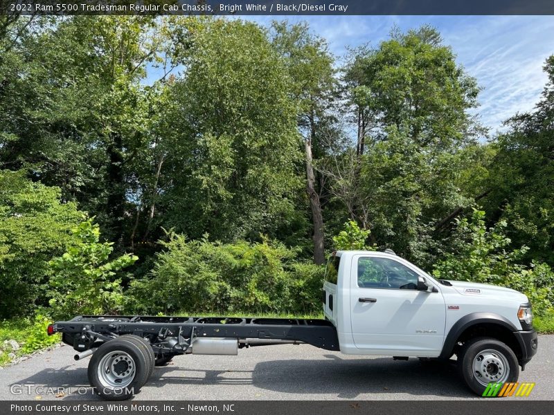 Bright White / Black/Diesel Gray 2022 Ram 5500 Tradesman Regular Cab Chassis