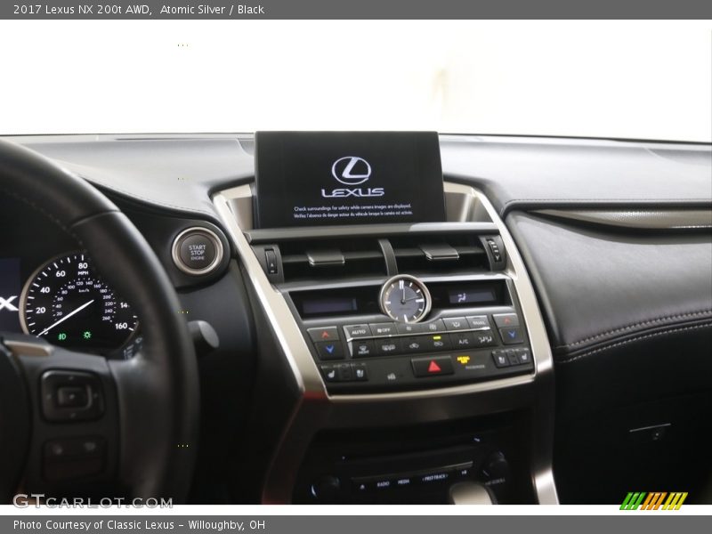 Atomic Silver / Black 2017 Lexus NX 200t AWD
