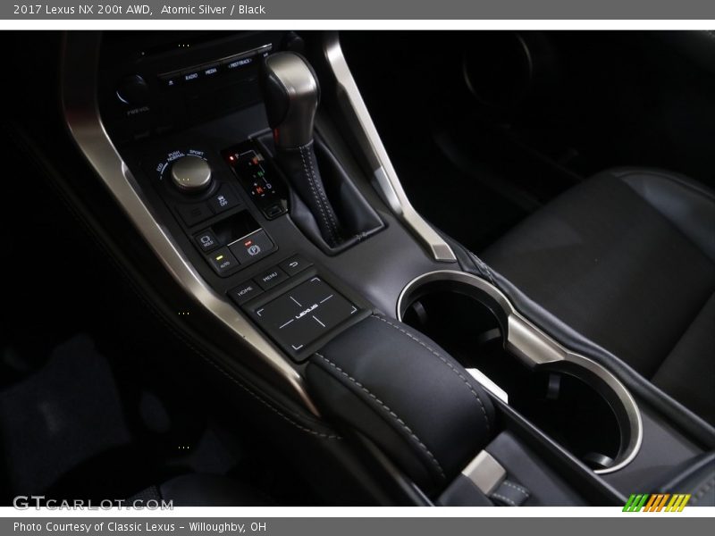 Atomic Silver / Black 2017 Lexus NX 200t AWD