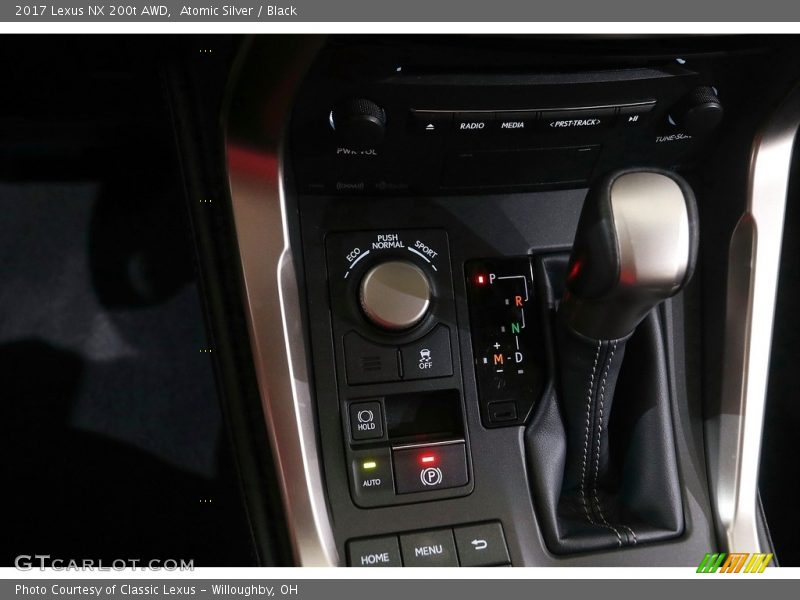Atomic Silver / Black 2017 Lexus NX 200t AWD