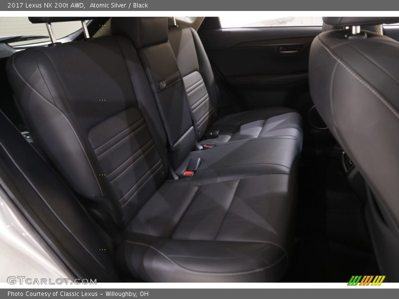 Atomic Silver / Black 2017 Lexus NX 200t AWD