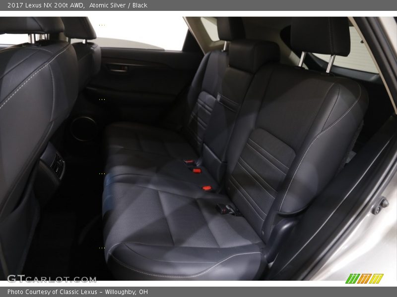 Atomic Silver / Black 2017 Lexus NX 200t AWD