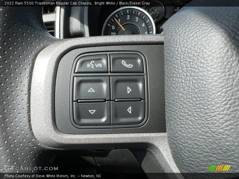 Bright White / Black/Diesel Gray 2022 Ram 5500 Tradesman Regular Cab Chassis