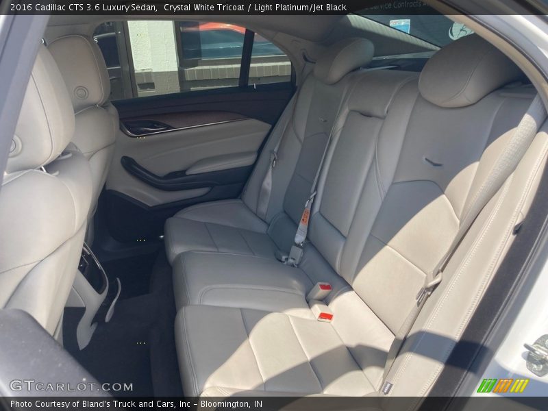 Rear Seat of 2016 CTS 3.6 Luxury Sedan