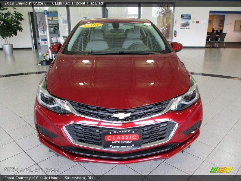 Cajun Red Tintcoat / Jet Black 2018 Chevrolet Cruze LT