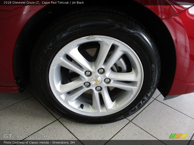 Cajun Red Tintcoat / Jet Black 2018 Chevrolet Cruze LT
