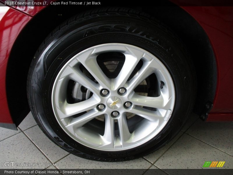 Cajun Red Tintcoat / Jet Black 2018 Chevrolet Cruze LT