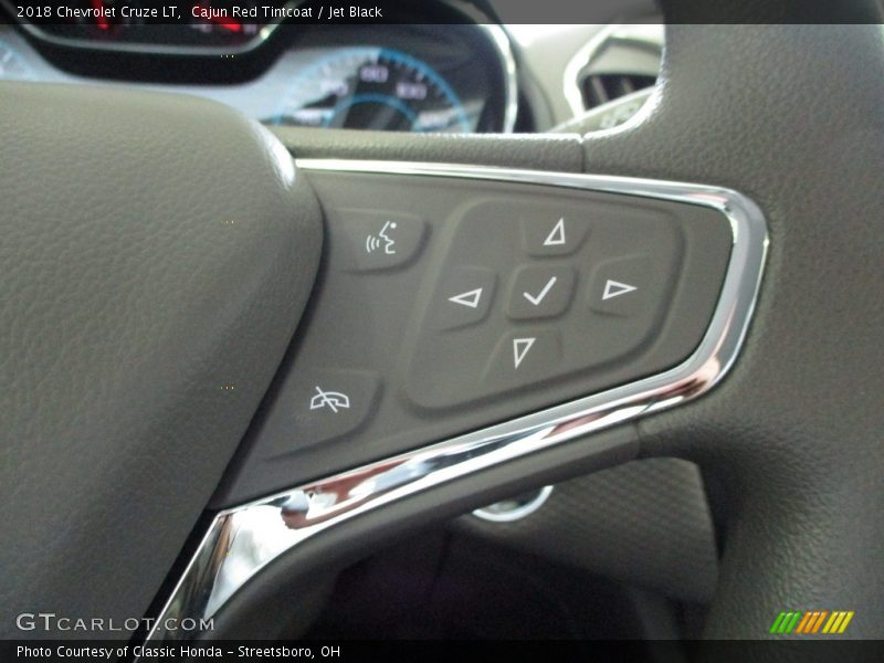 Cajun Red Tintcoat / Jet Black 2018 Chevrolet Cruze LT