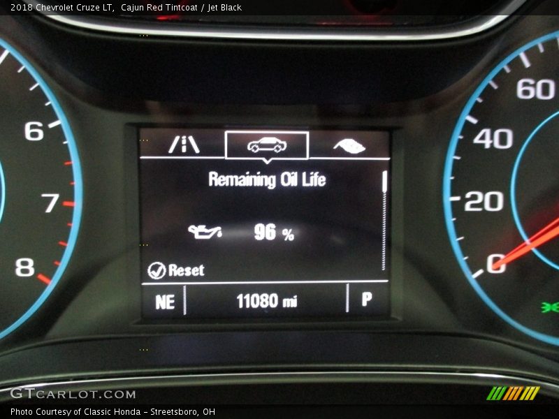 Cajun Red Tintcoat / Jet Black 2018 Chevrolet Cruze LT